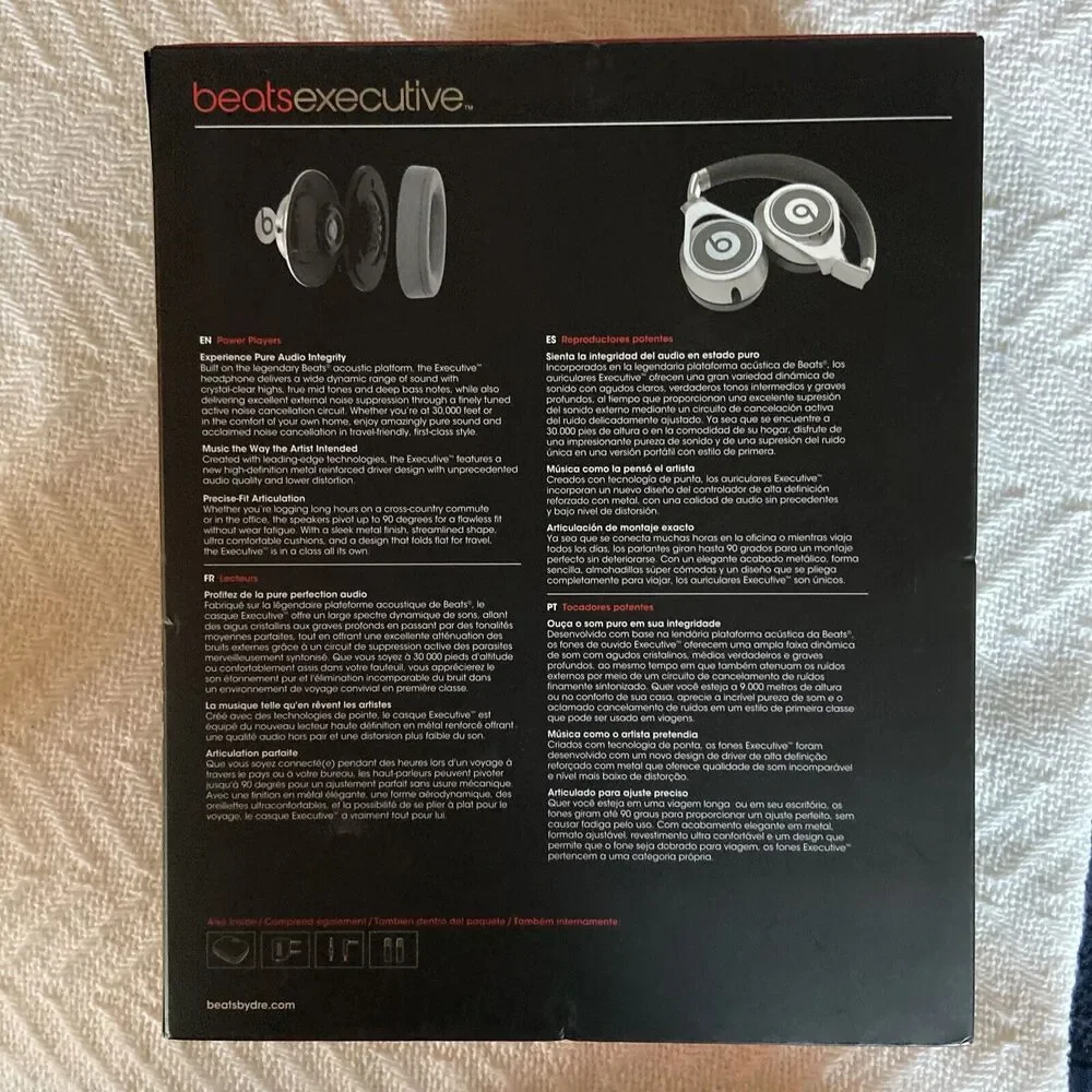 Empty Box Case for Beats By Dr. Dre Executive Edition